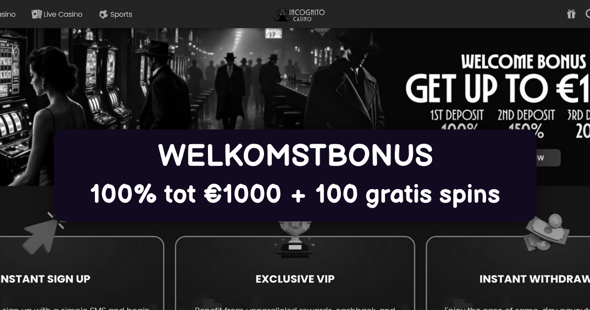 Incognito Casino Nederland